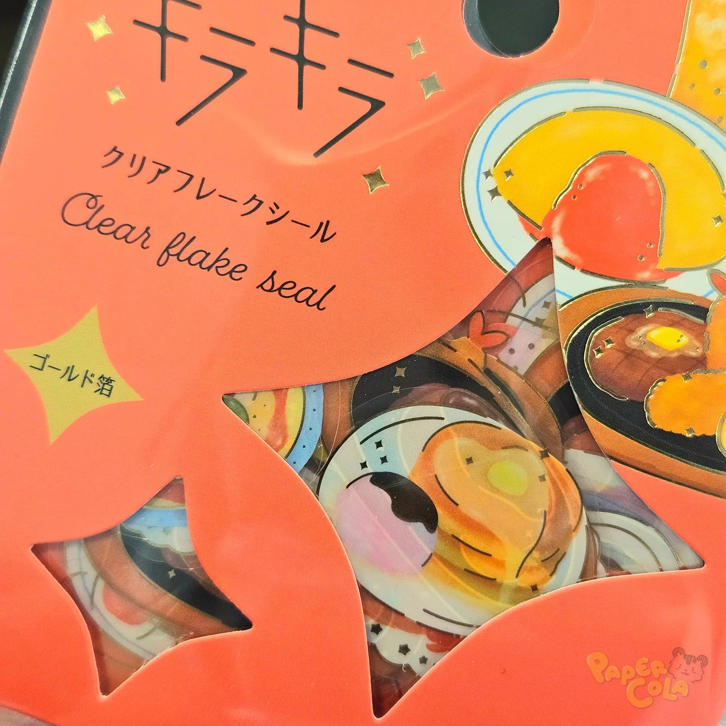 WORLD CRAFT Kira Kira Clear Sticker Flake