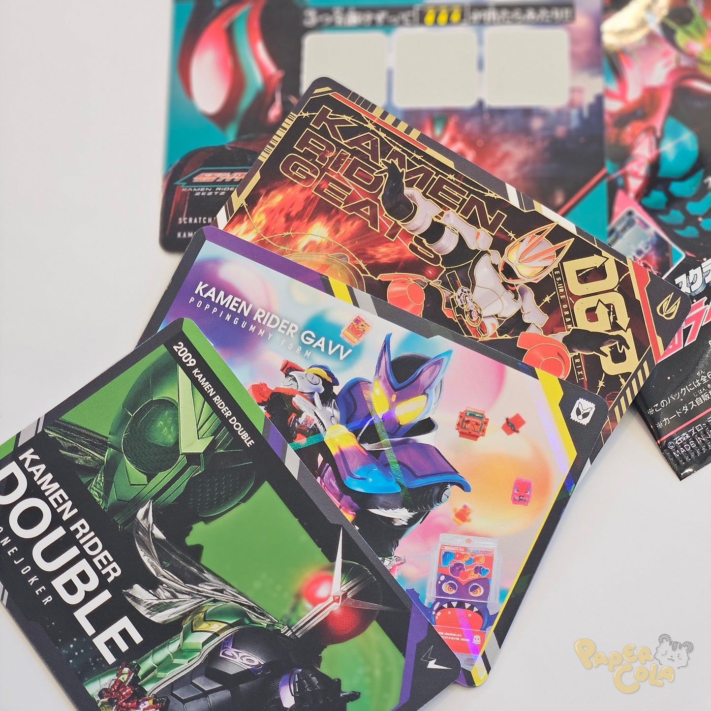 Scratch Carddass Kamen Rider Series Vol.1 Pack