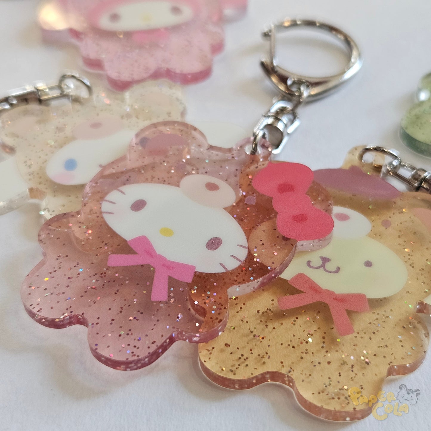 Sanrio Characters Latte Bear Acrylic Keychain