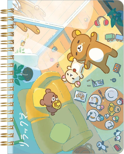 Rilakkuma "stay with me" B6 Spiral Notebook