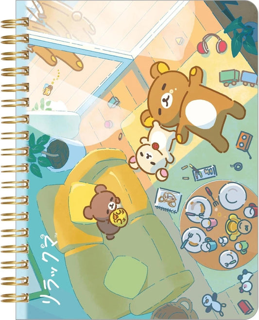 Rilakkuma "stay with me" B6 Spiral Notebook