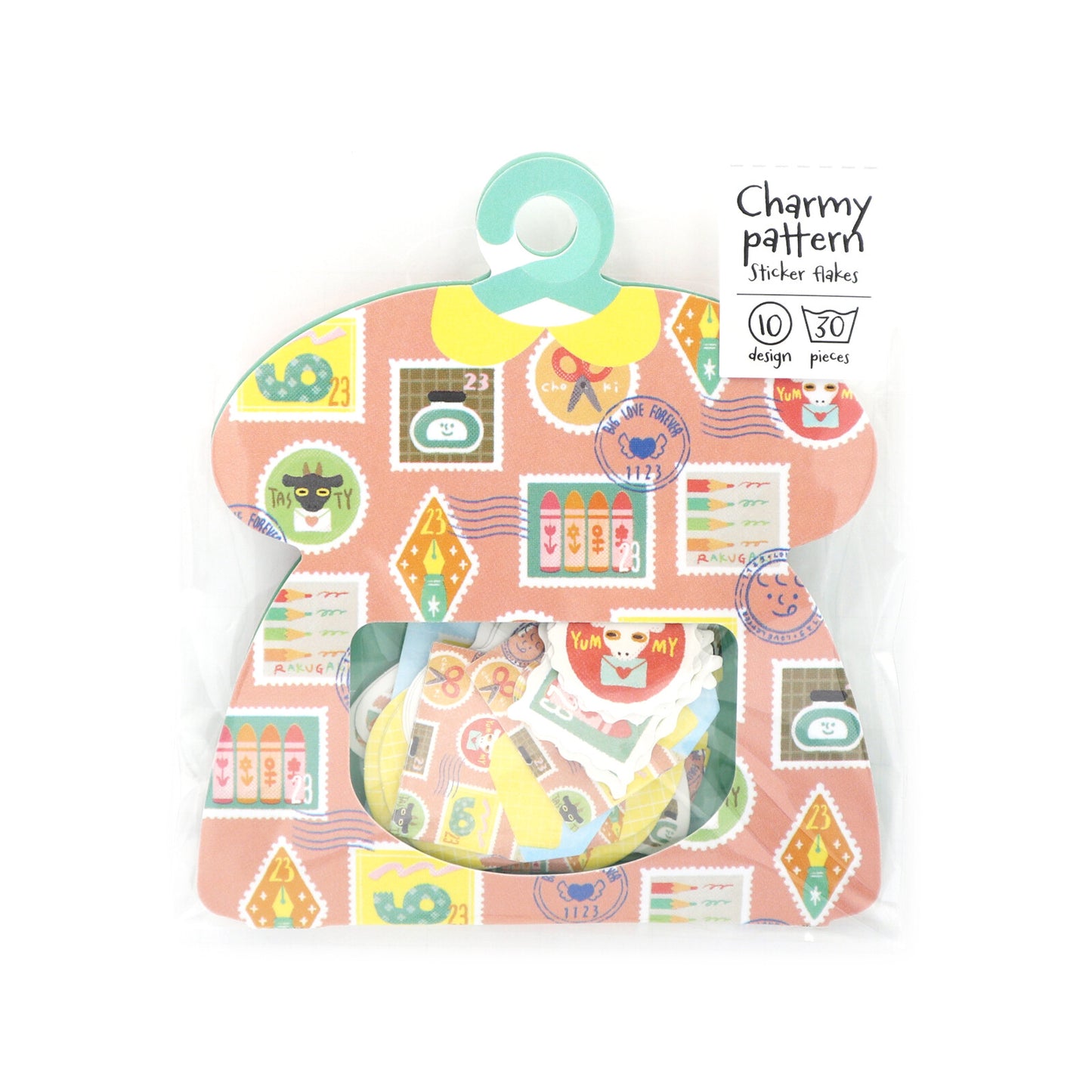 Charmy Pattern Sticker Flakes