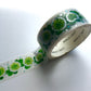 WORLD CRAFT Kira Kira Washi Tape - White Clover