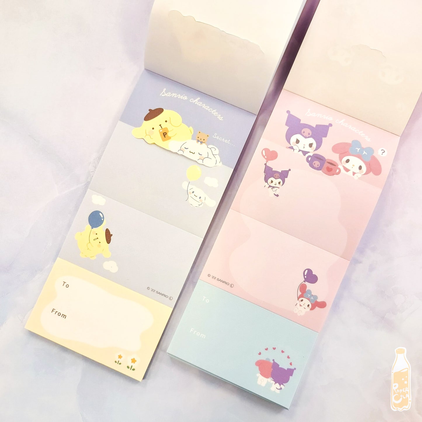 Sanrio Characters Secret Memo Pad