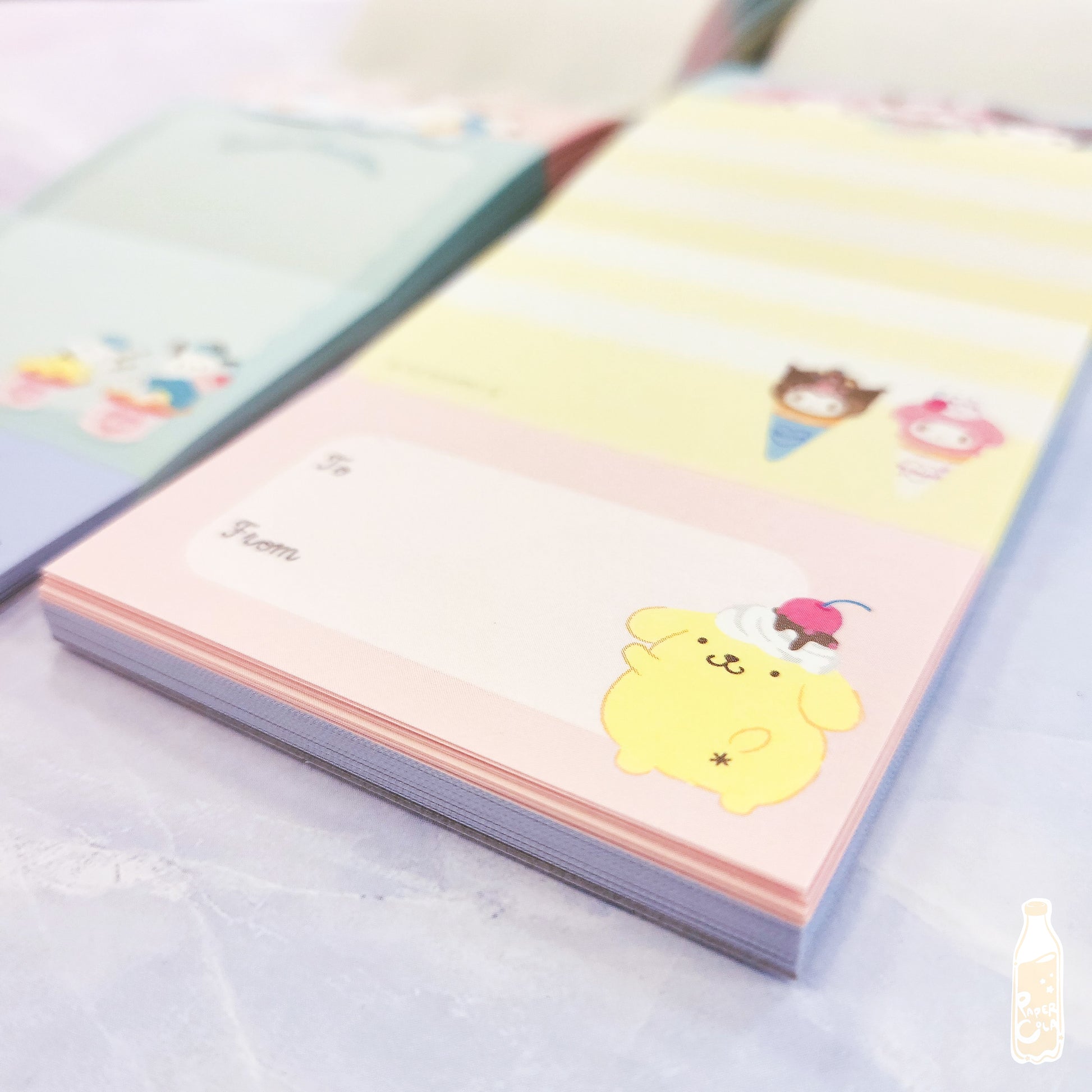 Sanrio Characters Square Memo Pad – Twinkle Glory