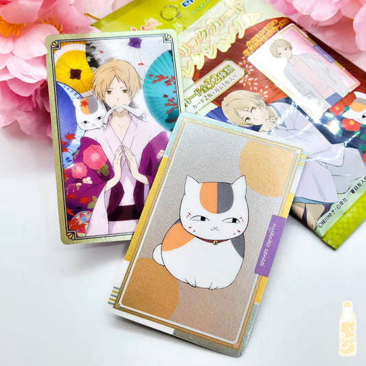 Natsume Yuujinchou Metallic Card Collection with Gum