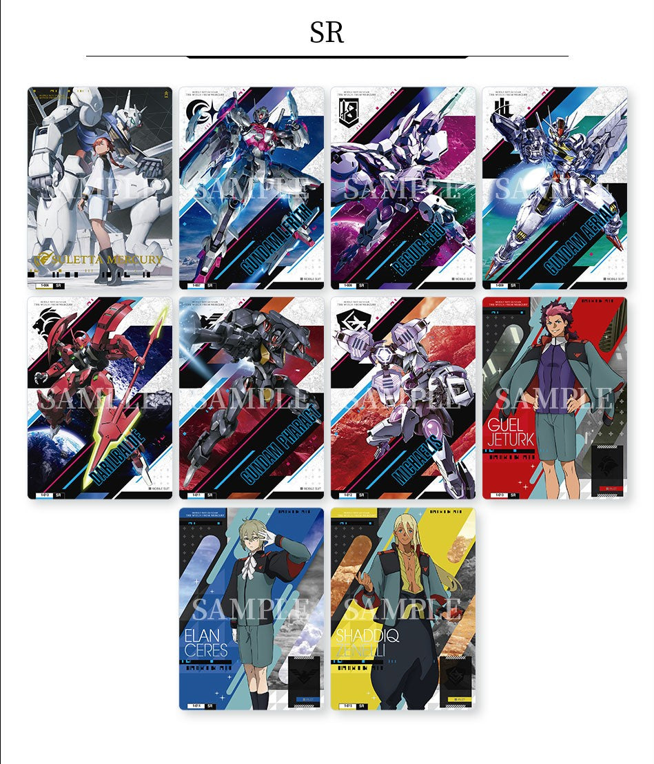 Gundam Card Collection: The Witch From Mercury Card Pack